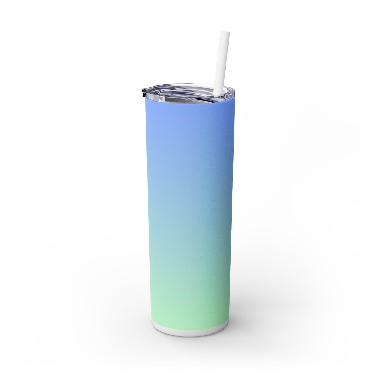 Faded Color Tumbler with Straw, 20oz